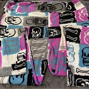 Colorful Lularoe Halloween Leggings
